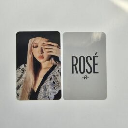 Karta BLACKPINK: Rosé – First Single Album -R- (musickorea POB)