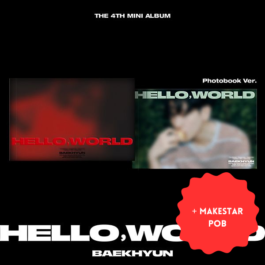 [PREORDER] EXO: BAEKHYUN – Hello,World (Photobook Ver.) (z dodatkiem makestar)