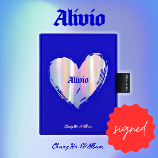 [Z AUTOGRAFEM] CHUNG HA - Alivio