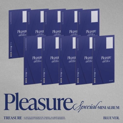 TREASURE - PLEASURE (BLUE VER.)